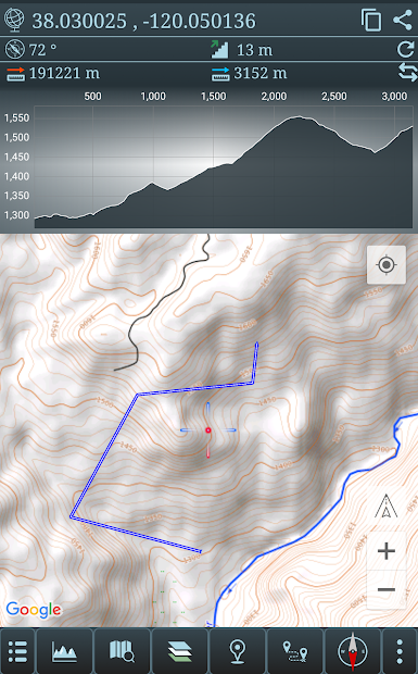 Screenshot 5 Mgrs & Utm Mapa Pro android