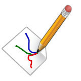 Finger drawing icon