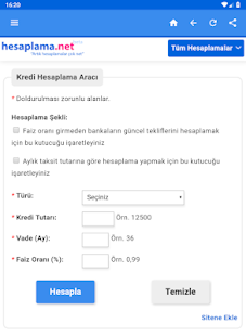 Hesaplama.NET 1.21 APK screenshots 11