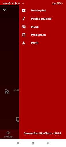 Jovem Pan News FM de Rio Claro Screen 2