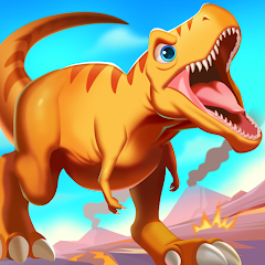 Dino in City 3D : Free island games for kids game jump gun fight