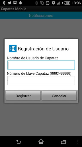 Android application CAPATAZ Mobile screenshort