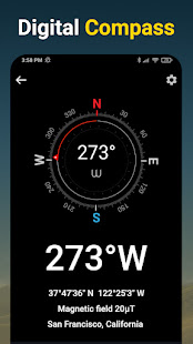 Compass - Accurate & Digital Compass for Android 1.0.10 Screenshots 1