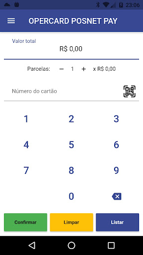 Android application Opercard - POSNET Pay screenshort