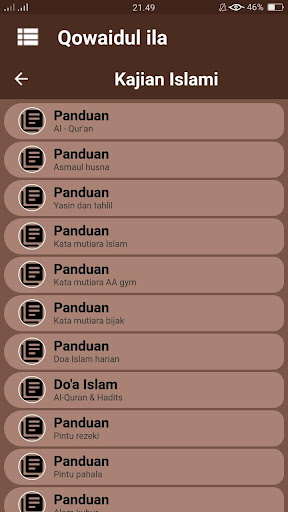 Qowaidul Ilal Ilmu Shorof Screen 3