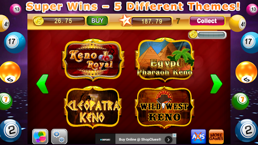 Lucky Keno Numbers Bonus Casino Games Free screenshots 7