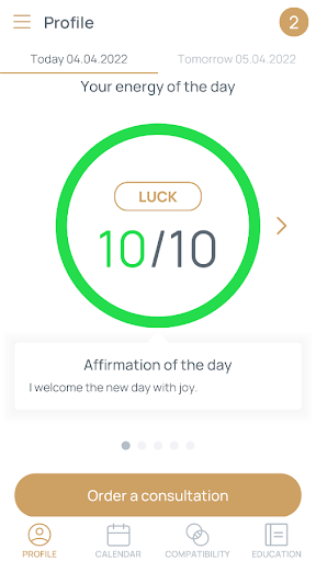 Android application Numerology Calculator screenshort