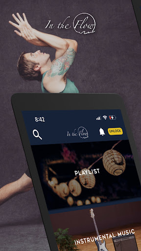 Screenshot of In the Flow (yoga + music)