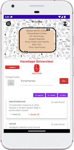 Kampüs Yemek Screen 3