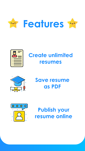 Resume Builder Pro - CV Maker Screen 2