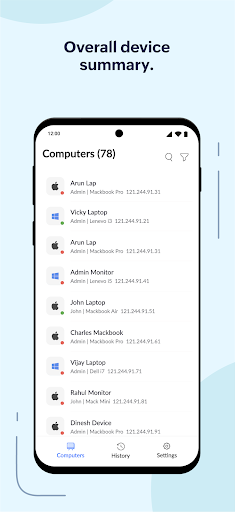 Remote Access Plus Screen 2
