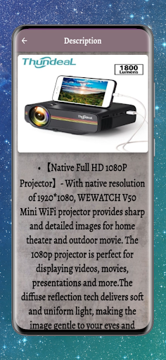 LED mini projector WIFI Guide