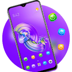 Cover Image of Baixar Simple Neon and colorful Futur  APK