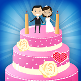 Sweet Wedding Cake Maker Games icon