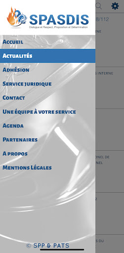 Android application SPASDIS CFTC screenshort
