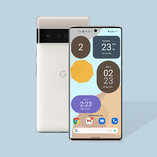Android Widgets (Material U) Screen 2
