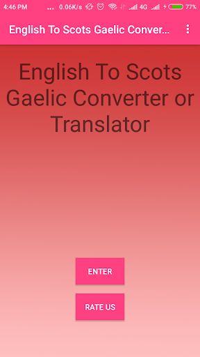 English To Scots Gaelic