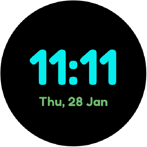 Minimalist Watch Face - RSP - AppWisp.com