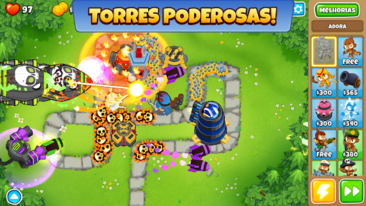 Bloons TD mod apk infinito