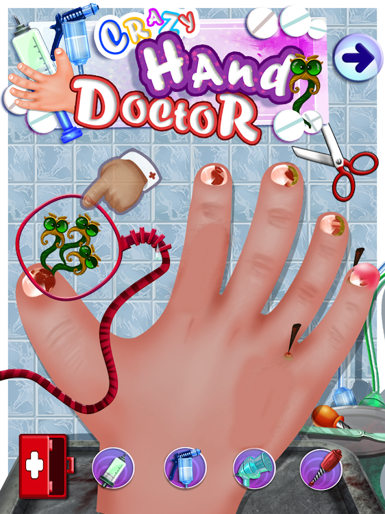 Crazy Hand Nail Doctor Surgery - 2.0.5 - (Android)