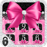 Pink Rose Black Lace Locker icon