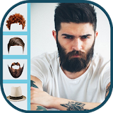Men hairstyle beard & Mustache icon