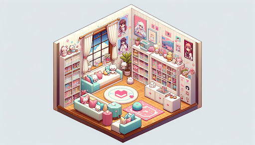 Kawaii Puzzle: Unpacking Decor - Simulation - games