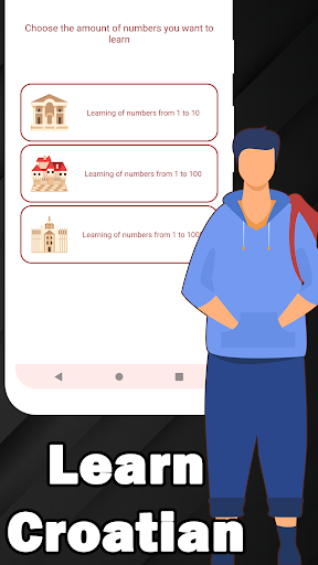 Numbers in Croatian language Screen 2