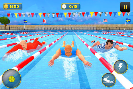 Swimming Pool Rush Water Race apktram screenshots 2