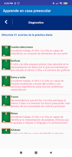 Aprende en casa preescolar pro Screen 2
