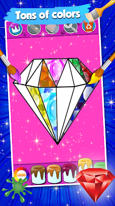 Diamond Glitter Coloring Bookのおすすめ画像4
