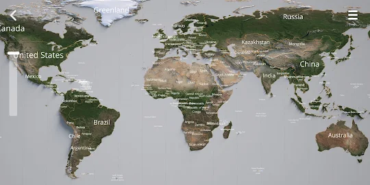 Mapa mundial Explorador