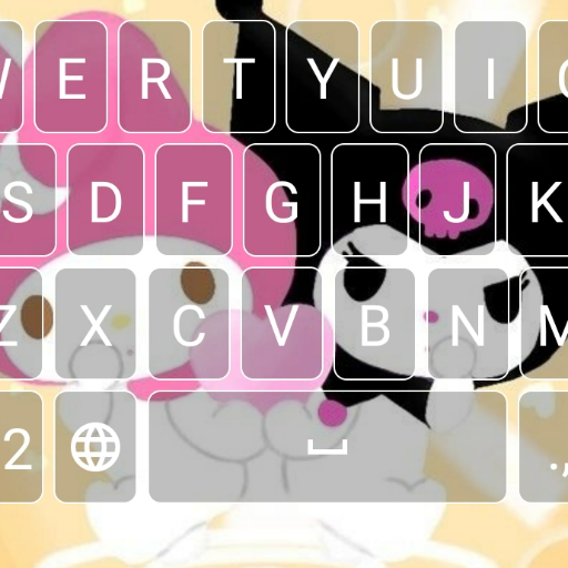 Download Kuromi MyMelody Keyboard Theme App Free on PC (Emulator) - LDPlayer