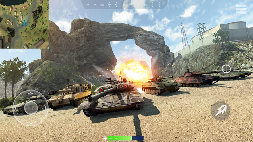 Télécharger Gratuit War of Tanks: PvP Blitz  APK MOD (Astuce) 4