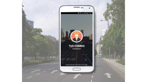 Android application Tus Combis Chofer. screenshort