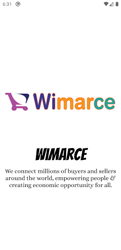 Android application Wimarce screenshort