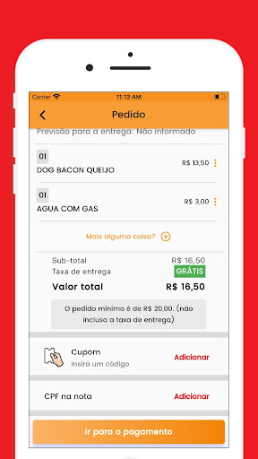 Android application Mister Dogs Sanduicheria screenshort