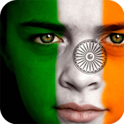 India Independence Day Strickers, Flag face & DP