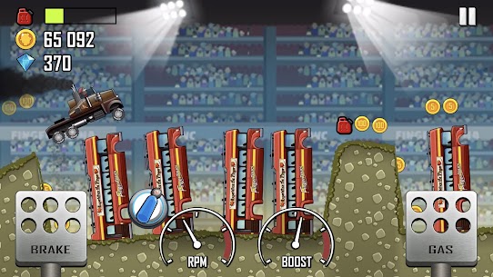 Hill Climb Racing MOD APK v1.58.0 unlimited money diamond and fuel and paint 4