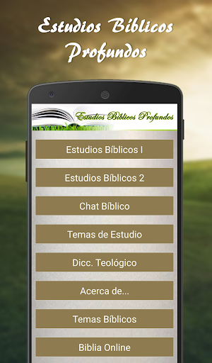 Android application Estudios Bíblicos Profundos screenshort