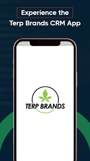 Android application Terp Brands CRM screenshort