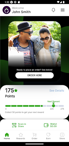 Vibe Foods Rewards Screen 2
