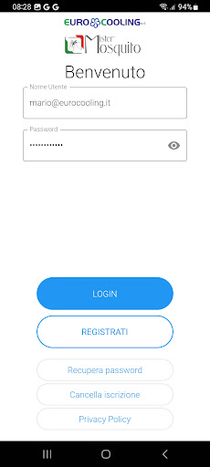 Android application Mister Mosquito screenshort