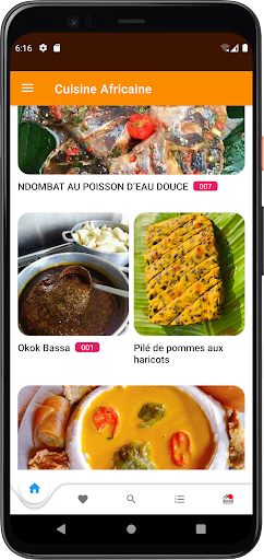 Cuisine Africaine et Recette Screen 2