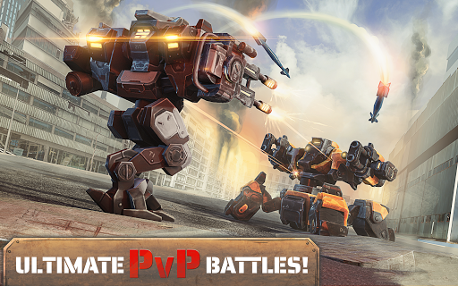 Télécharger Robots Battle Arena: Mech Shooter & Steel Warfare APK MOD (Astuce) 1