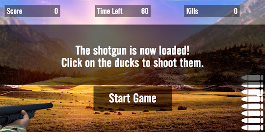 Duck Hunter Bird Shooting Game