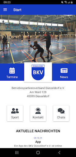 Betriebssport Düsseldorf Screen 2