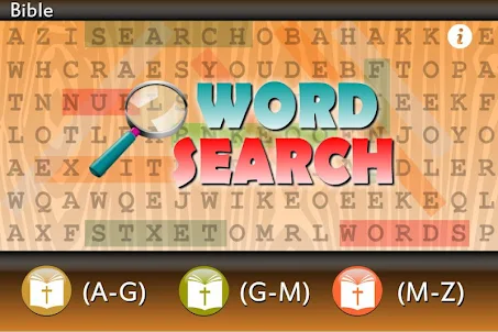 Word Search Bible