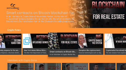 Crypto Currency TV Screen 3