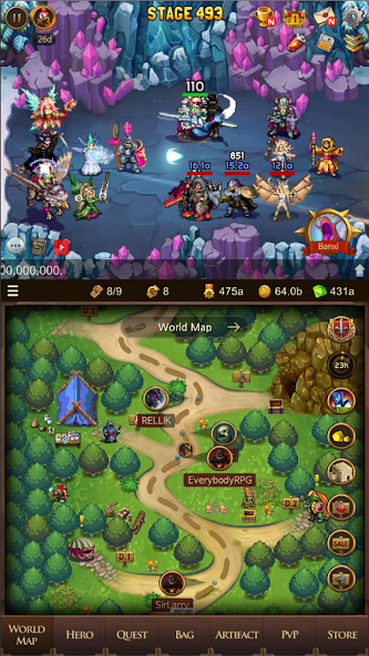 Everybody's RPG MOD APK screenshot